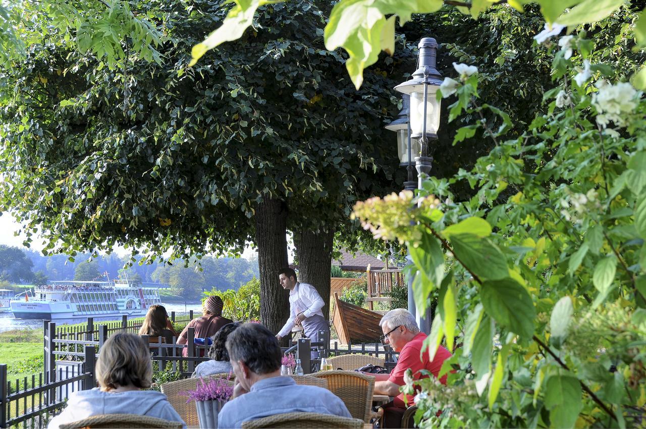 Elbterrasse Wachwitz Dresden Exterior foto